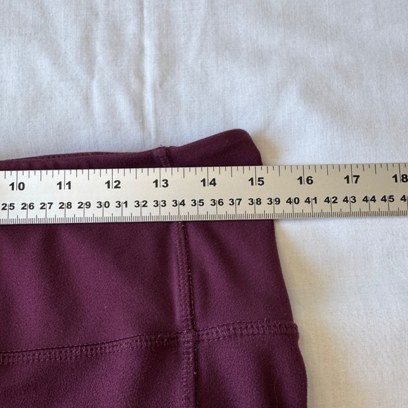 Danskin Women's Athletic‎ Yoga Legging Wine Large Athleisure Activewear Pants - Picture 9 of 13